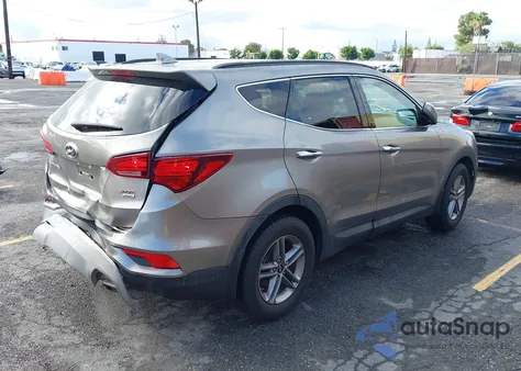 2018 Hyundai Santa Fe Sport 2.4L из США, поврежденный, VIN 5NMZUDLB8JH098549